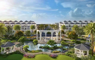 Dự án cung cấp 164 căn biệt thự siêu sang.