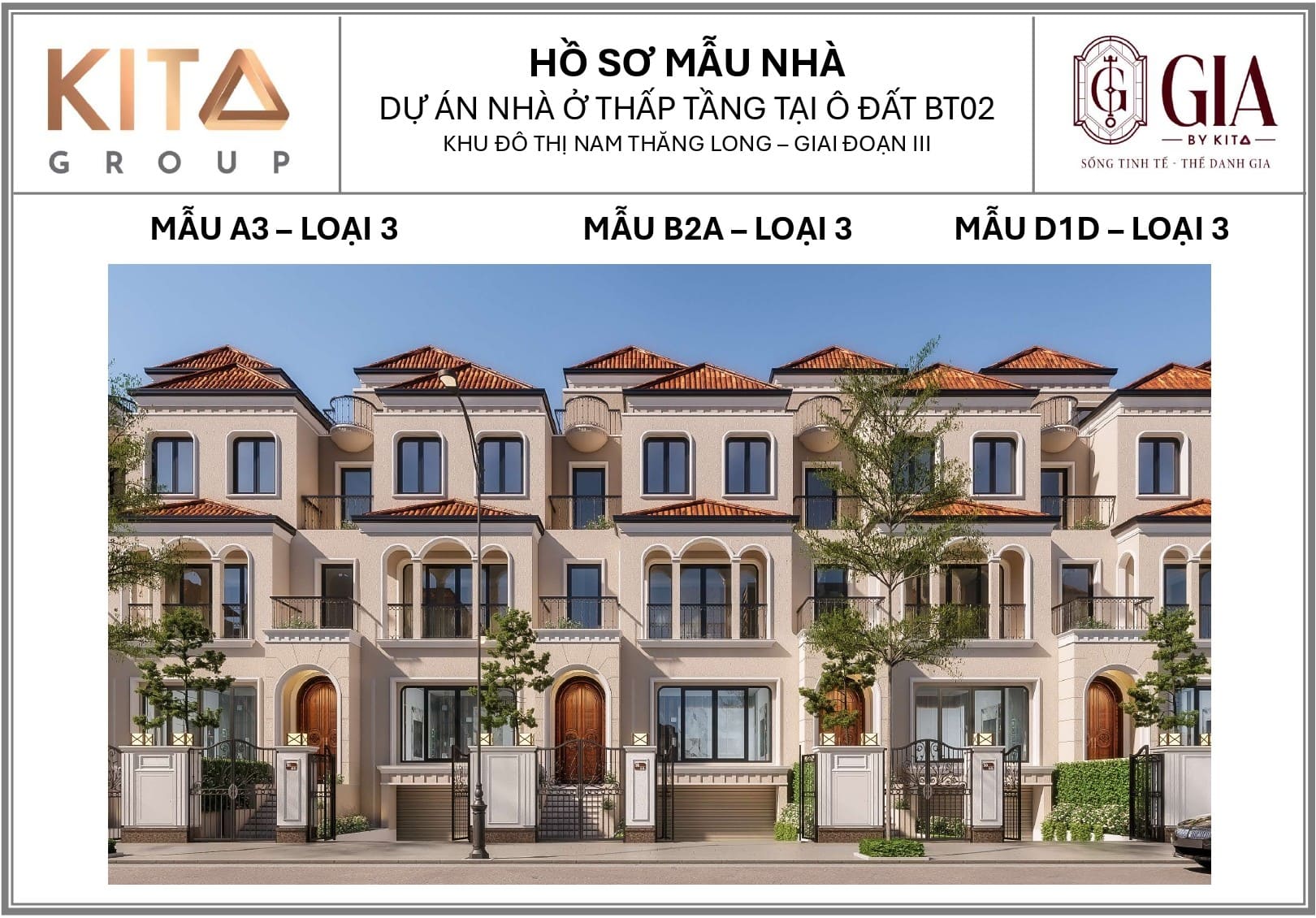 Mẫu nhà BT2A-140m2 GIA by KITA Group ghi dấu ấn với kiến trúc sang trọng, đường nét hoàn thiện tinh xảo kết hợp vật liệu cao cấp, tạo nên không gian sống hiện đại, chuẩn mực và nâng tầm vị thế gia chủ. Mẫu nhà BT2A-140m2 GIA by KITA Group ghi dấu ấn với kiến trúc sang trọng, đường nét hoàn thiện tinh xảo kết hợp vật liệu cao cấp, tạo nên không gian sống hiện đại, chuẩn mực và nâng tầm vị thế gia chủ.