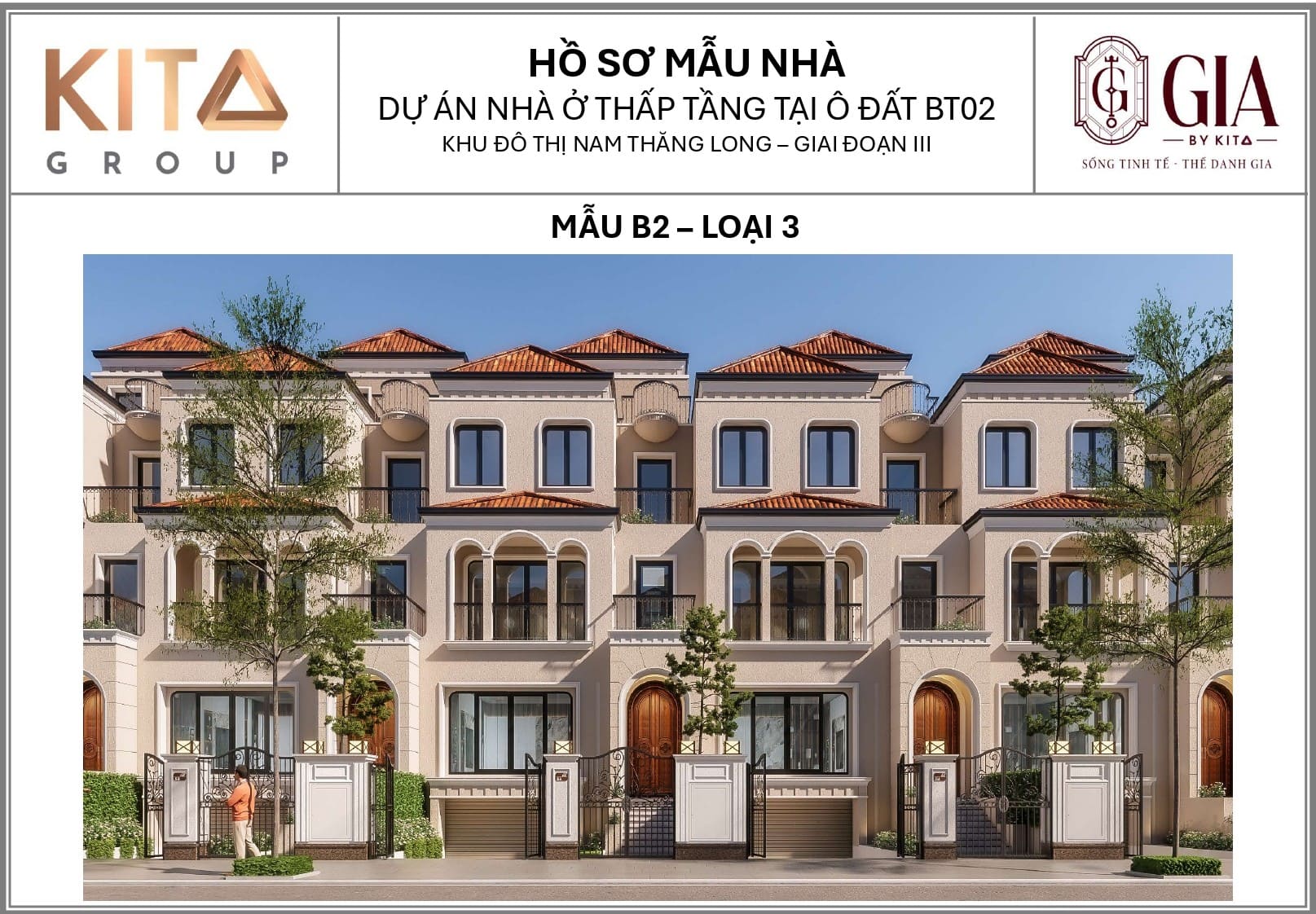 Mẫu biệt thự BT2B-140m2 GIA by KITA Group sở hữu đường nét thiết kế cân đối, không gian mở kết nối thiên nhiên sinh thái, mang lại môi trường an cư hoàn hảo, sang trọng và tràn đầy năng lượng tươi mới. Mẫu biệt thự BT2B-140m2 GIA by KITA Group sở hữu đường nét thiết kế cân đối, không gian mở kết nối thiên nhiên sinh thái, mang lại môi trường an cư hoàn hảo, sang trọng và tràn đầy năng lượng tươi mới.