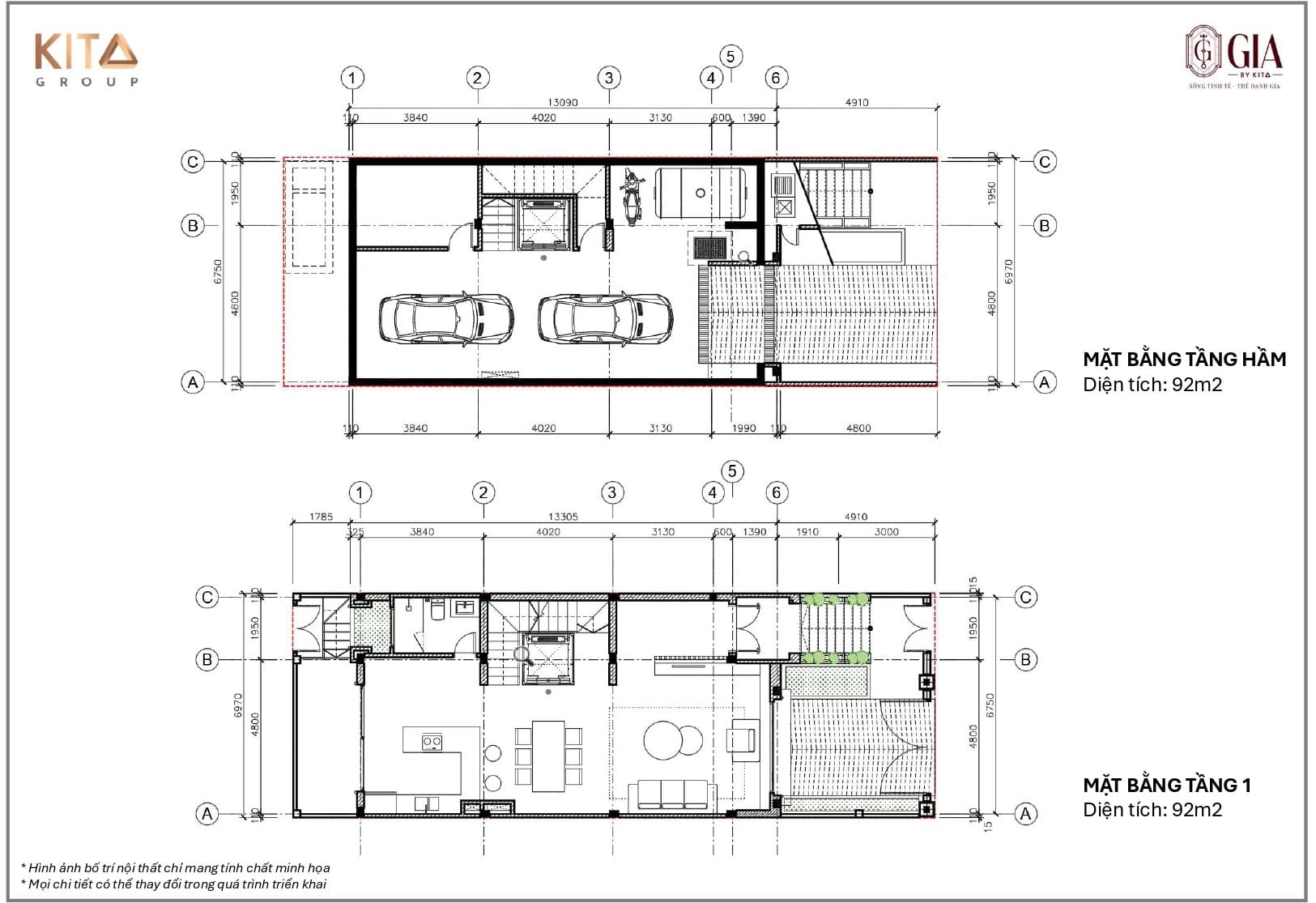 Layout tầng chức năng mẫu nhà BT2E – 140m2 GIA by KITA Group tối ưu không gian cho gara xe, khu vực kỹ thuật và phòng đa năng, đáp ứng trọn vẹn mọi nhu cầu giải trí, sinh hoạt riêng tư cho gia chủ. Layout tầng chức năng mẫu nhà BT2E - 140m2 GIA by KITA Group tối ưu không gian cho gara xe, khu vực kỹ thuật và phòng đa năng, đáp ứng trọn vẹn mọi nhu cầu giải trí, sinh hoạt riêng tư cho gia chủ.