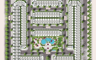 Mặt bằng phân khu GIA 22 dự án GIA by KITA Group quy hoạch khoa học, tối ưu công năng từng không gian, kết nối giao thông nội khu thuận tiện và đón trọn nguồn ánh sáng cùng gió trời tự nhiên.