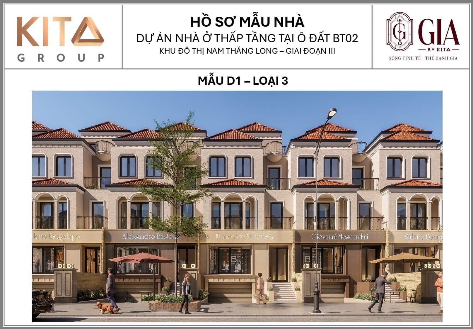 Mẫu biệt thự BT2D – 140m2 tân cổ điển GIA by KITA Group chinh phục thị giác nhờ hoa văn tinh xảo, hệ cột trụ vững chãi cùng gam màu trang nhã, kiến tạo giá trị di sản gia tăng bền vững theo thời gian. Mẫu biệt thự BT2D - 140m2 tân cổ điển GIA by KITA Group chinh phục thị giác nhờ hoa văn tinh xảo, hệ cột trụ vững chãi cùng gam màu trang nhã, kiến tạo giá trị di sản gia tăng bền vững theo thời gian.