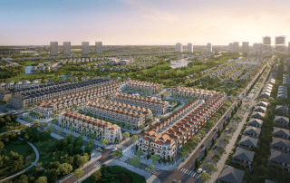 Phối cảnh tổng quan GIA by KITA Group thể hiện tầm vóc một đô thị hiện đại, quy tụ hệ thống tiện ích đẳng cấp, góp phần kiến tạo cộng đồng dân cư văn minh và giàu giá trị văn hóa.