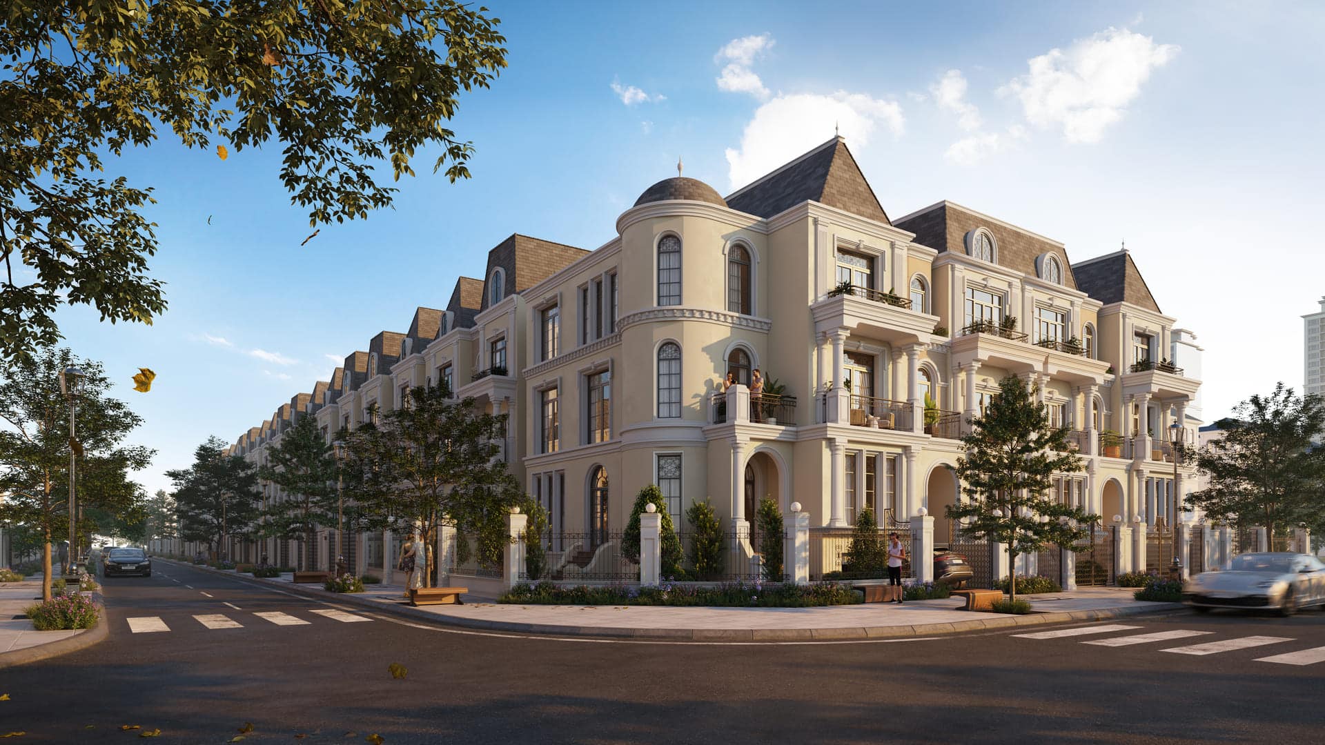 Thiết kế Châu Âu cổ điển GIA by KITA Group nổi bật với hệ mái vòm lộng lẫy, tỉ lệ đối xứng hoàn hảo, mang đến không gian sống nguy nga, sang trọng và đậm chất quý tộc giữa lòng đô thị. Thiết kế Châu Âu cổ điển GIA by KITA Group nổi bật với hệ mái vòm lộng lẫy, tỉ lệ đối xứng hoàn hảo, mang đến không gian sống nguy nga, sang trọng và đậm chất quý tộc giữa lòng đô thị.